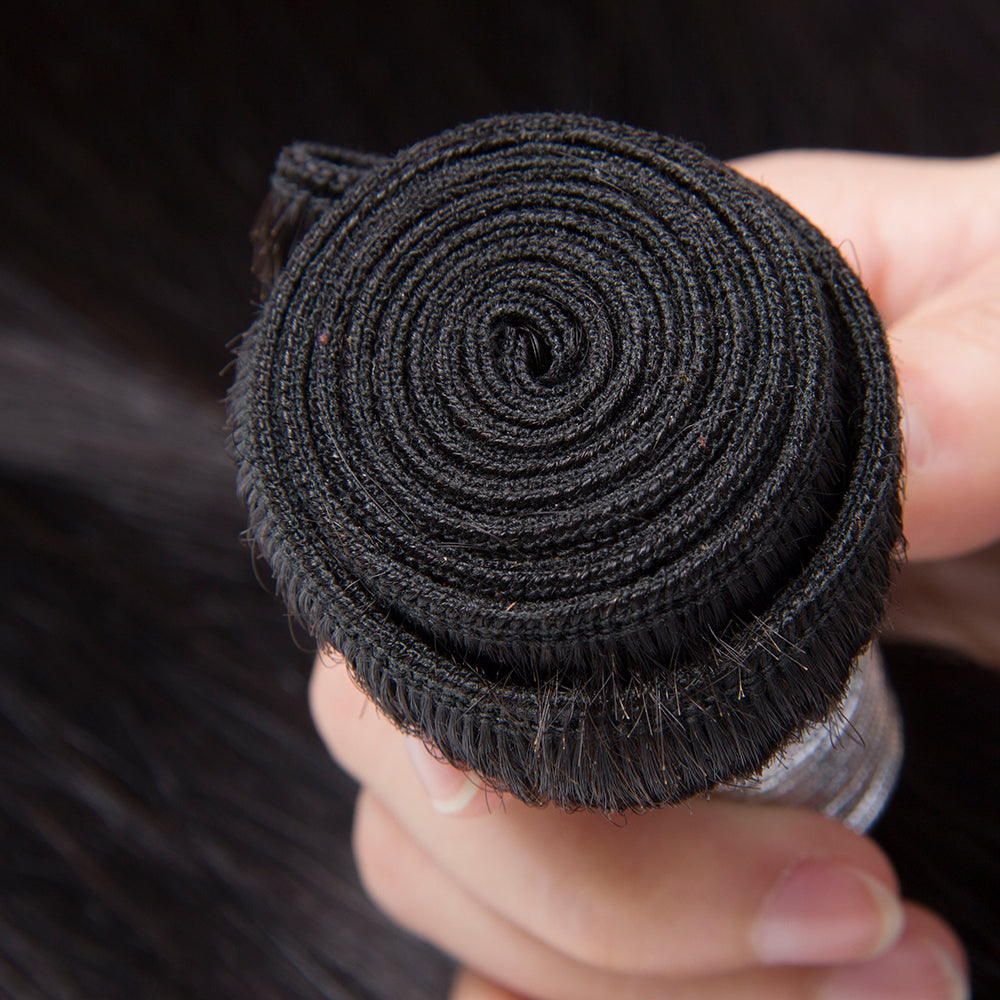 15A Grade 100% Human Hair Bundles Natural Color