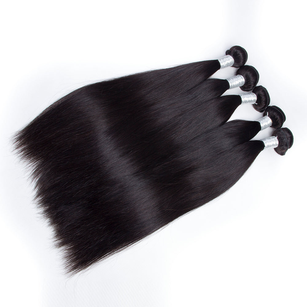 15A Grade 100% Human Hair Bundles Natural Color