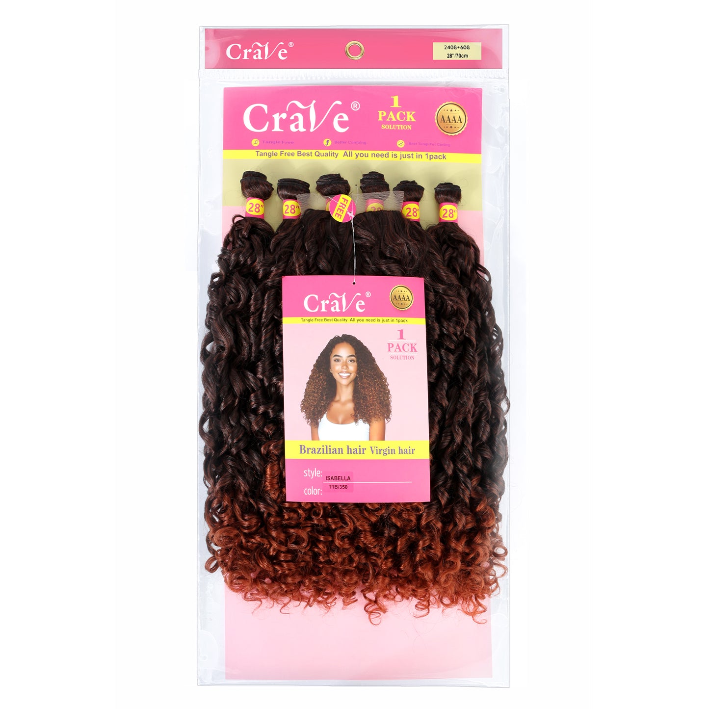 ISABELLA Synthetic Hair Set 6+1 pieces / 8 pieces