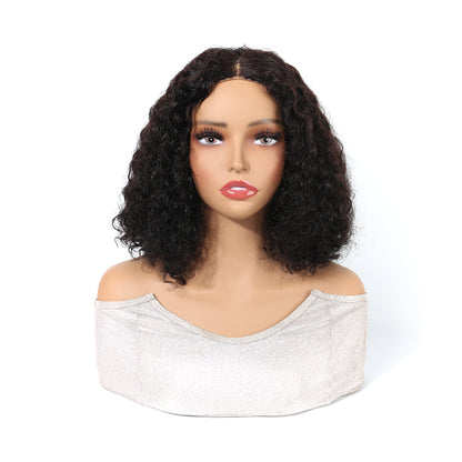 BoB 4x4 HD Front Lace Wig 10-16 inch  Kinky Curly 100% Human Hair Wig 200% Density