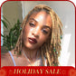 4-12 Inch 0.2-0.8cm 613 Dreadlock Extensions  100% Human hair 30locs