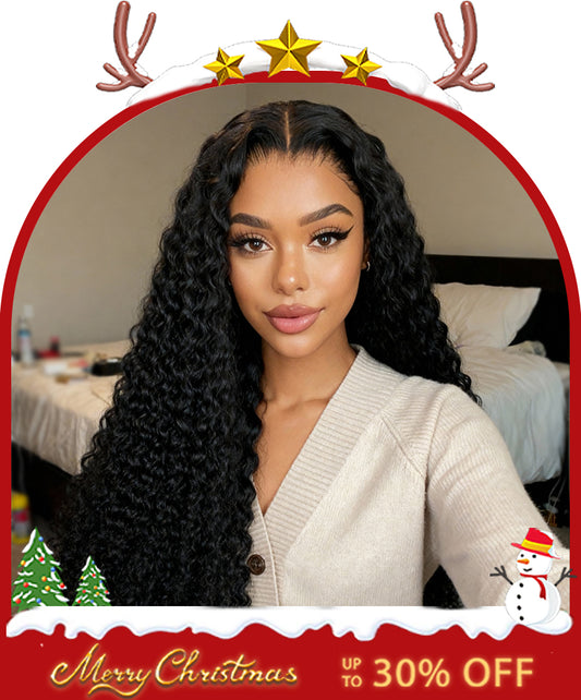 4x4 HD Front Lace Wig 18-30 inch  Kinky Curly Human Hair Wig