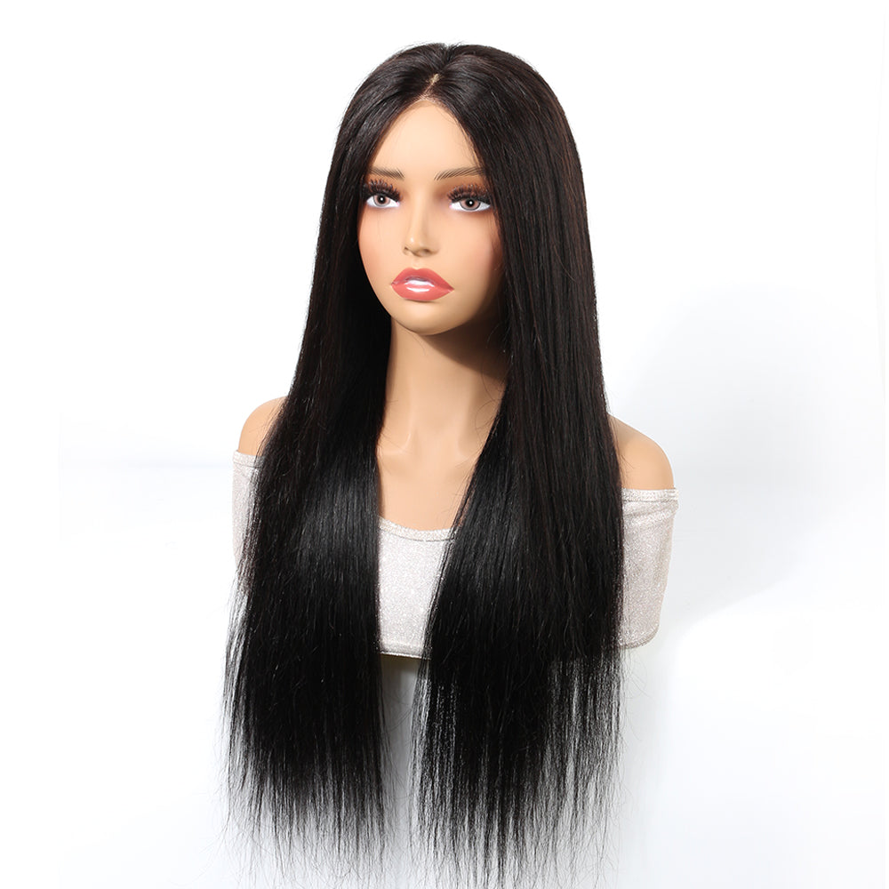 5x5 HD Front Lace Wig 18-30 inch Straight Human Hair Wig