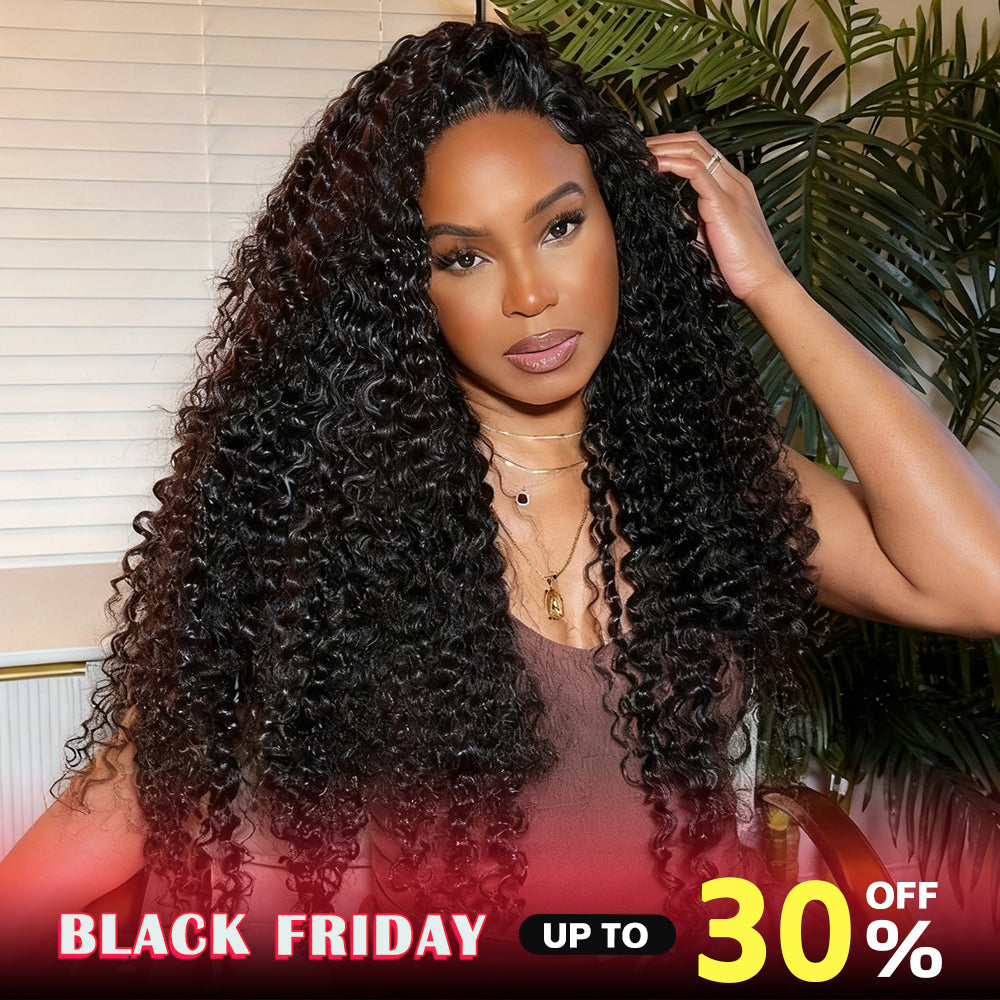 4x4 HD Front Lace Wig 18-30 inch  Kinky Curly Human Hair Wig