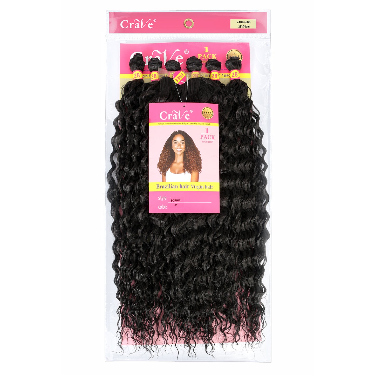 SOPHIA Synthetic Hair Set 6+1 pieces / 8 pieces