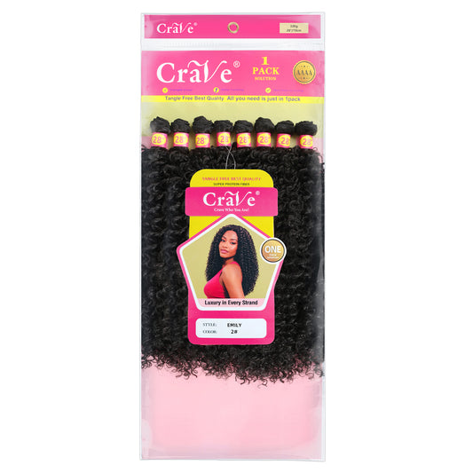 EMILY Synthetic Hair Set 6+1 pieces / 8 pieces