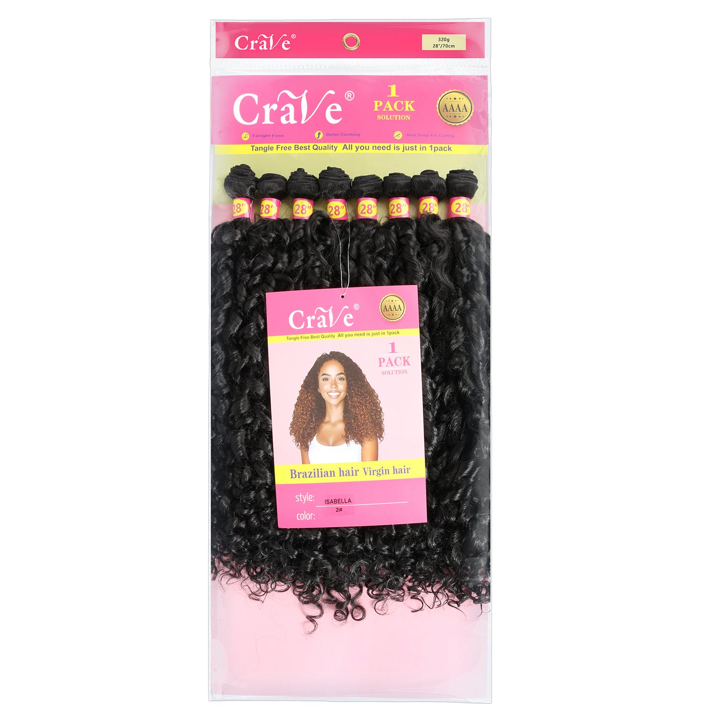 ISABELLA Synthetic Hair Set 6+1 pieces / 8 pieces