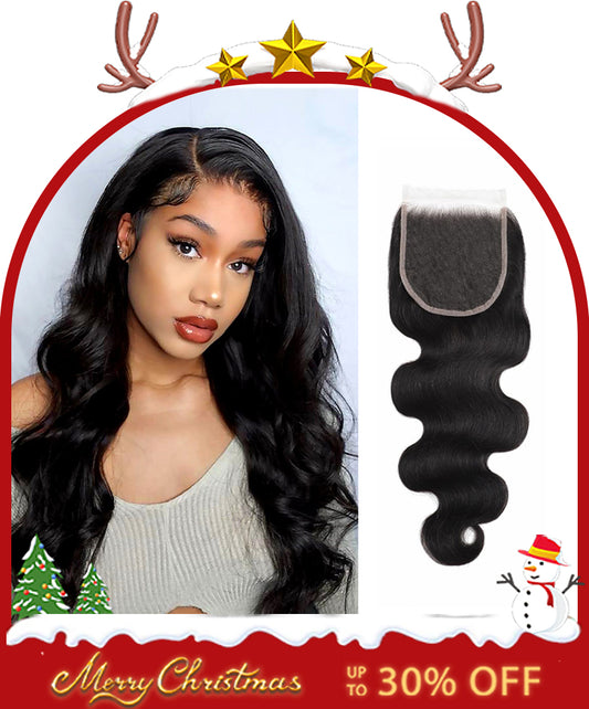 100% Human Hair 8-22inch 5x5 HD Lace Closure