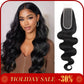 2x6 HD Lace Closure Body Wave Human Hair Transparent 2 by 6 HD Lace Closure 20Inch 100% Brazilian Virgin Unprocessed Middle Part Human Hair Kim K Closure With Baby Hair Natural Color