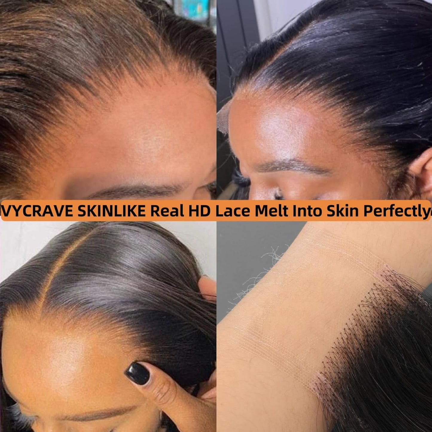 12-20inch 2x6 Real HD Lace Closure Body Wave Human Hair