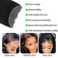 100% Human Hair 8-20inch 13x4 Lace Frontal Closure Straight Human Hair