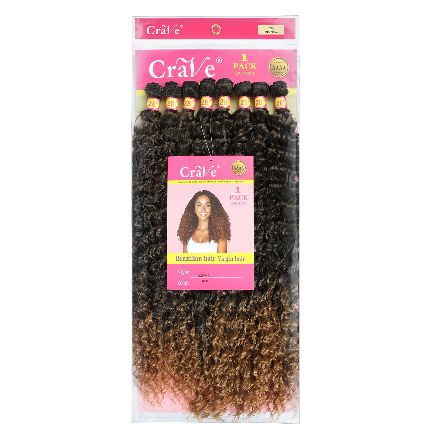 SOPHIA Synthetic Hair Set 6+1 pieces / 8 pieces