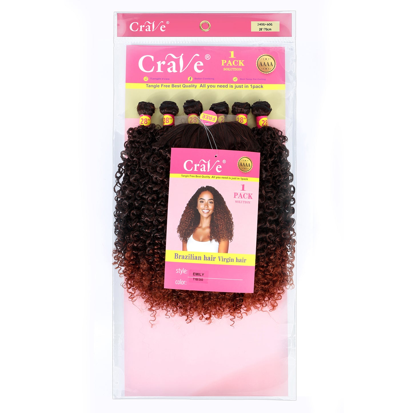 EMILY Synthetic Hair Set 6+1 pieces / 8 pieces