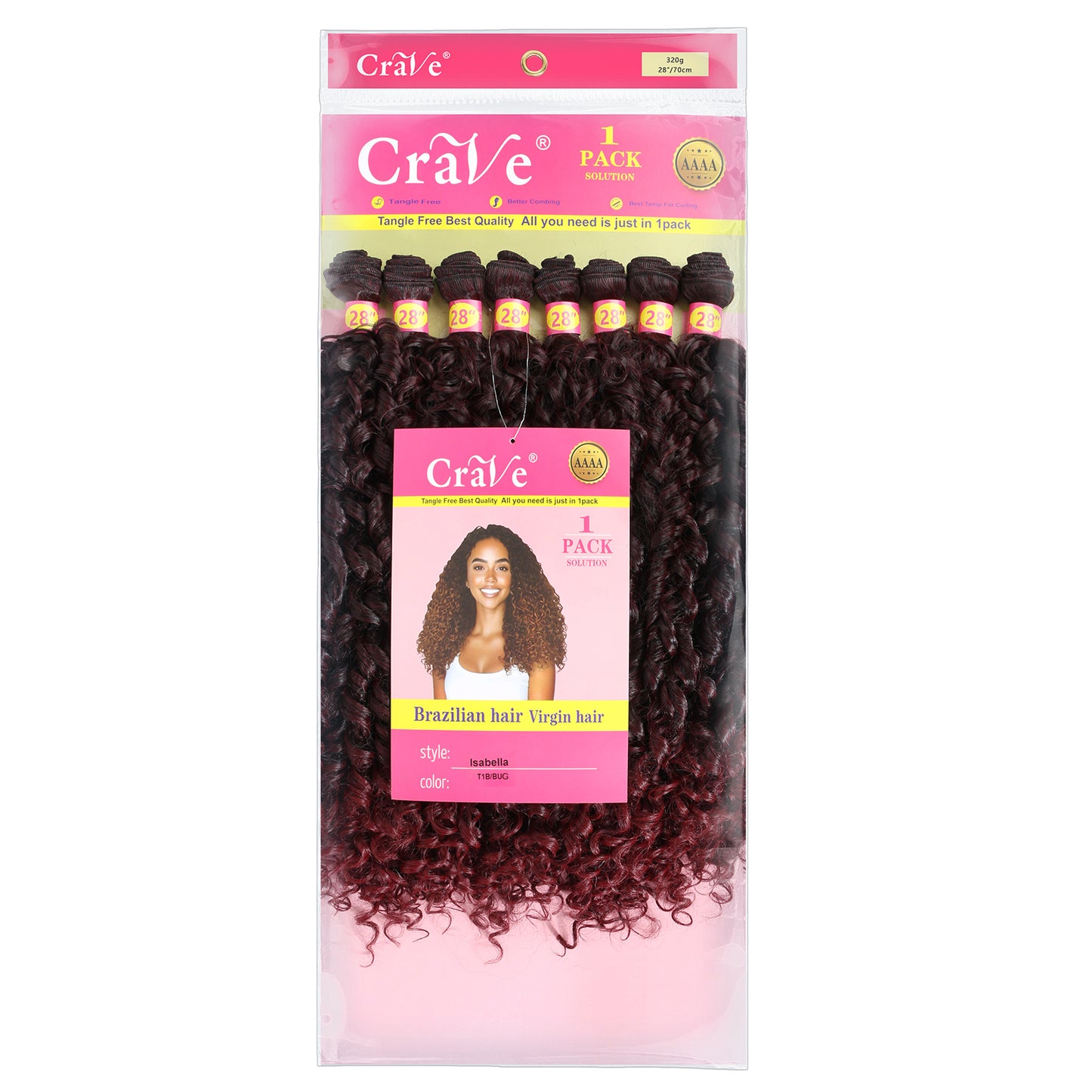ISABELLA Synthetic Hair Set 6+1 pieces / 8 pieces