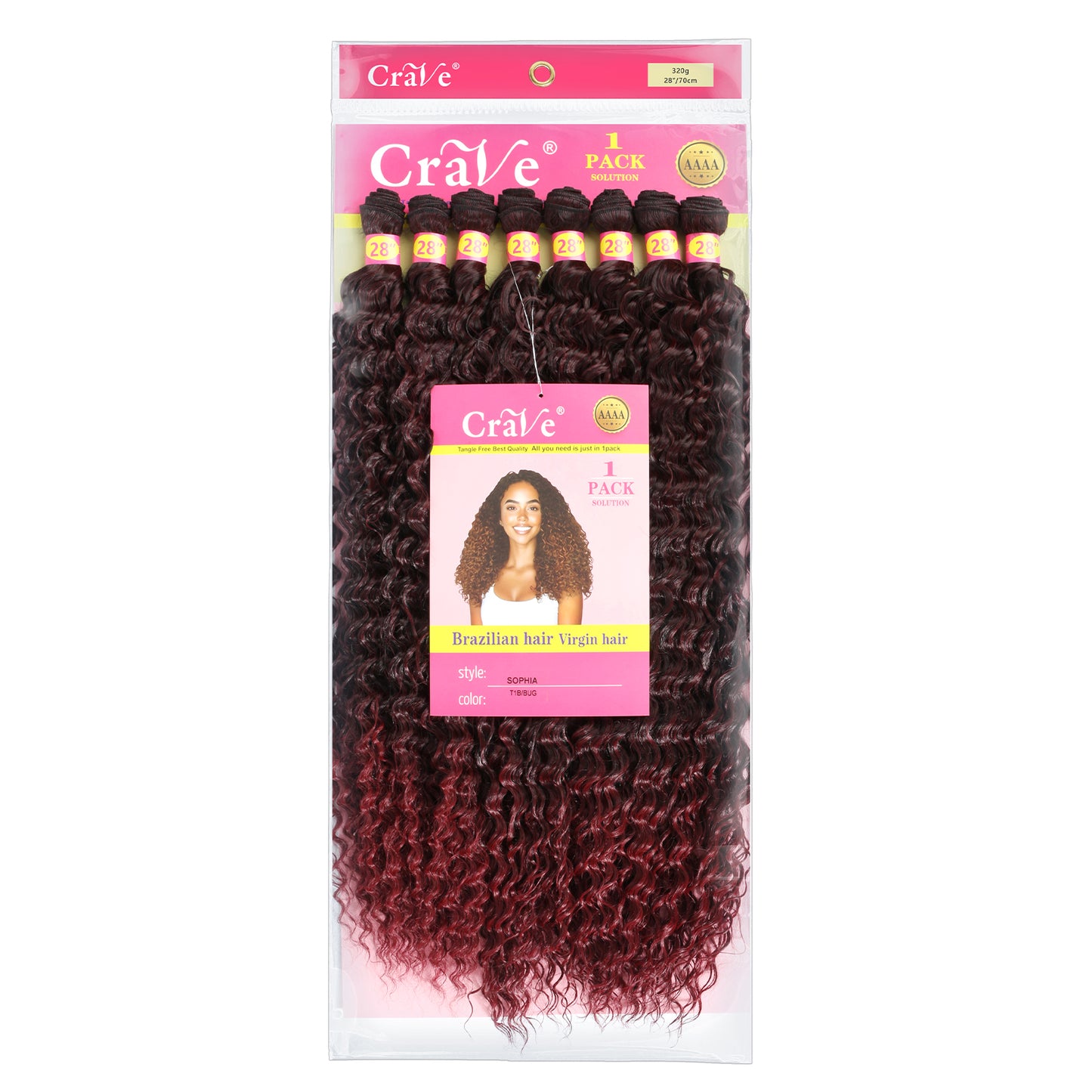 SOPHIA Synthetic Hair Set 6+1 pieces / 8 pieces